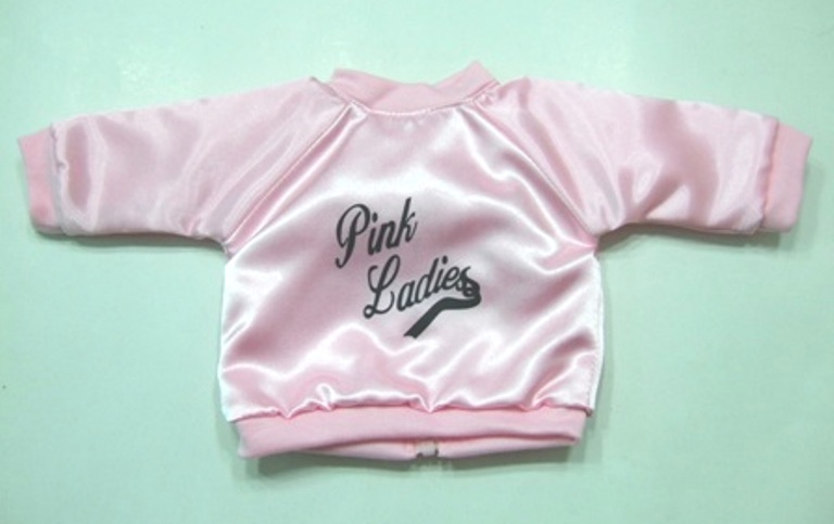 Pink Ladies Satin Jacket